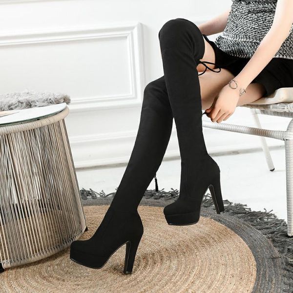 boots ribetrini girls platform high heels over the knee for women 2021 fringe stretch elegant party wedding shoes, Black
boots ribetrini girls platform high heels over the knee for women 2021 fringe stretch elegant party wedding shoes, Black