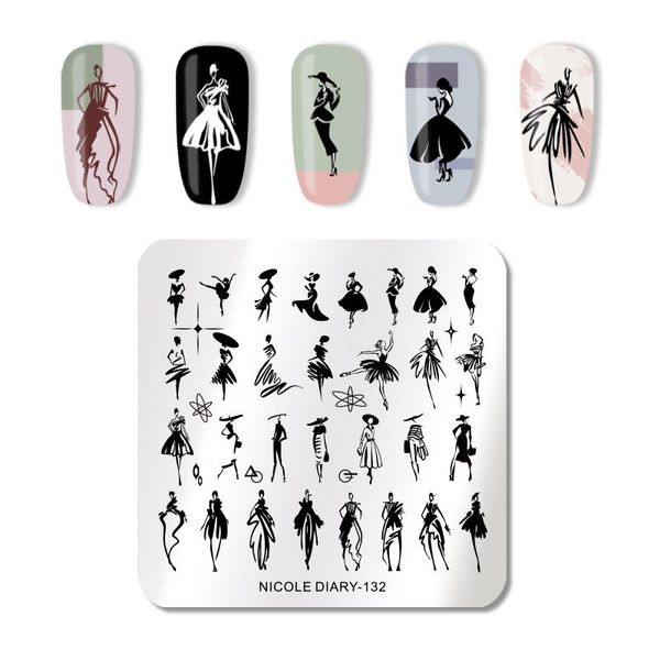 nail art templates nicole diary stamp plate stamping template flower geometry animals diy designs image print stencil, White
nail art templates nicole diary stamp plate stamping template flower geometry animals diy designs image print stencil, White