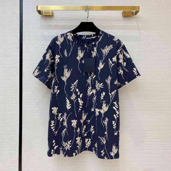 t shirt loose casual t-shirt summer high-end designer o-neck short sleeve print plant cotton t shirt for women, White
t shirt loose casual t-shirt summer high-end designer o-neck short sleeve print plant cotton t shirt for women, White
