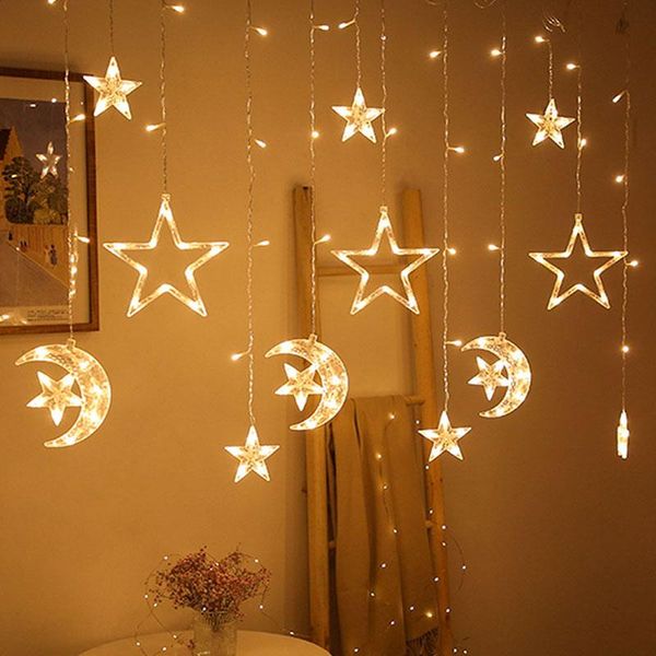 strings christmas lights led 3.5m curtain light garland star moon decor for home 220v fairy outdoor/indoor festival string
strings christmas lights led 3.5m curtain light garland star moon decor for home 220v fairy outdoor/indoor festival string
