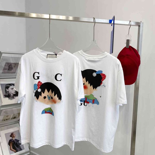 chaopai family round neck cartoon girl letter print pattern loose pullover short sleeve t-shirt female, White
chaopai family round neck cartoon girl letter print pattern loose pullover short sleeve t-shirt female, White