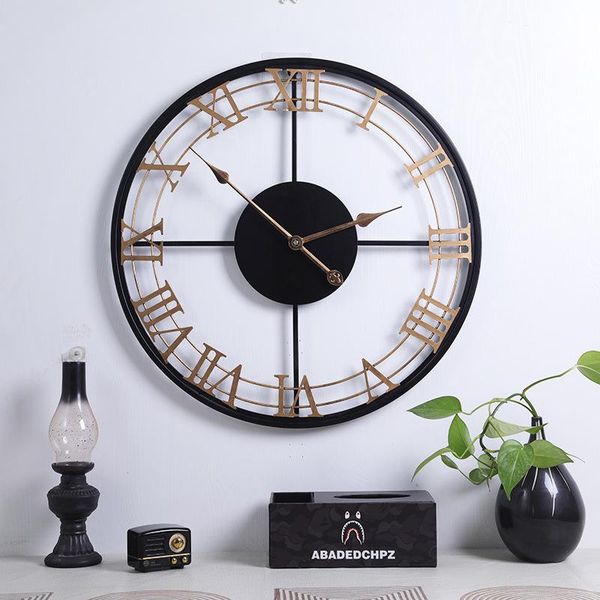 wall clocks 2021 european style creative metal circular clock wrought iron round art living room decoration roman mute mechanical
wall clocks 2021 european style creative metal circular clock wrought iron round art living room decoration roman mute mechanical
