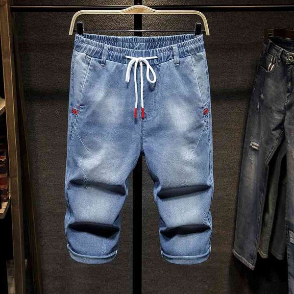 plus size 5xl 6xl 7xl sky blue men loose short jeans summer advanced stretch casual denim cropped trousers male brand 210622
plus size 5xl 6xl 7xl sky blue men loose short jeans summer advanced stretch casual denim cropped trousers male brand 210622