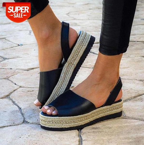 platform sandals women shoes ladies summer woven espadrilles thick-bottom sandalias wedge heels mujer #4n47, Black
platform sandals women shoes ladies summer woven espadrilles thick-bottom sandalias wedge heels mujer #4n47, Black
