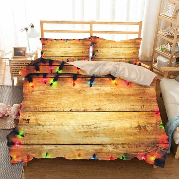 bedding sets wood board neon light circle christmas background factory customized sheets quilt cover pillowcase
bedding sets wood board neon light circle christmas background factory customized sheets quilt cover pillowcase