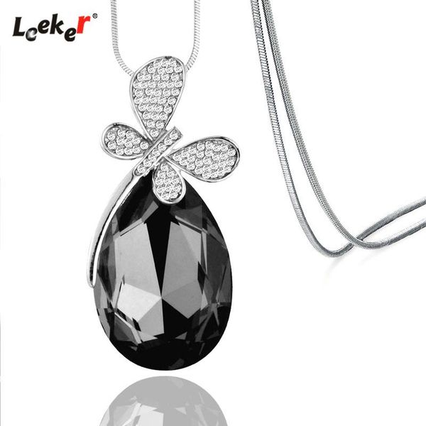 pendant necklaces leeker rhinestone butterfly big stone long necklace snake chain women statement jewelry 065 lk2, Silver
pendant necklaces leeker rhinestone butterfly big stone long necklace snake chain women statement jewelry 065 lk2, Silver