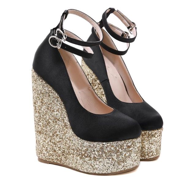 dress shoes b2-19 size 34-40 female black color silk women wedges heels ladies ankle strap shoe woman platform career
dress shoes b2-19 size 34-40 female black color silk women wedges heels ladies ankle strap shoe woman platform career