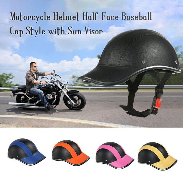 motorcycle helmets half helmet baseball cap stylehalf face electric scooter anti-uv safety hard hat
motorcycle helmets half helmet baseball cap stylehalf face electric scooter anti-uv safety hard hat