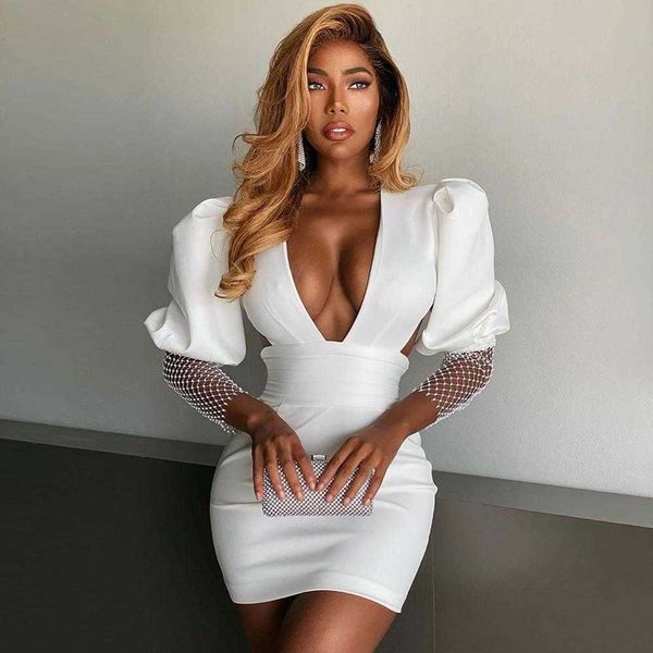 women fashion deep v neck lace black white bandage dress designer elegant evening celebrity party vestido 210527, Black;gray
women fashion deep v neck lace black white bandage dress designer elegant evening celebrity party vestido 210527, Black;gray