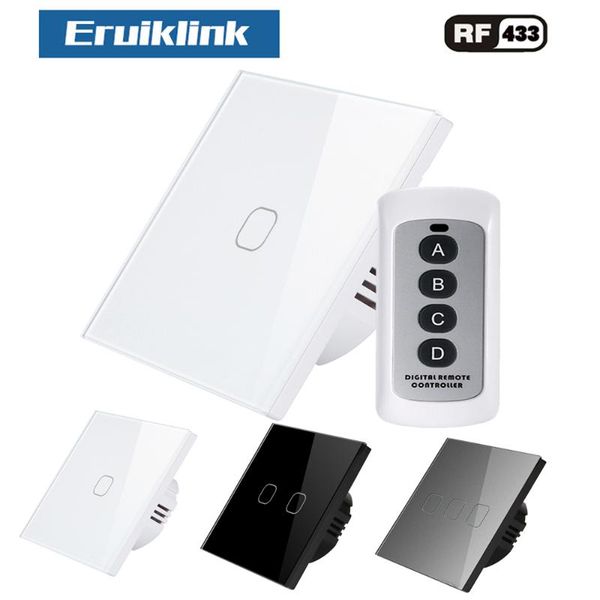 smart home control eruiklink touch switch, eu/uk standard, crystal glass panel ac110v~240v, wall light, screen
smart home control eruiklink touch switch, eu/uk standard, crystal glass panel ac110v~240v, wall light, screen