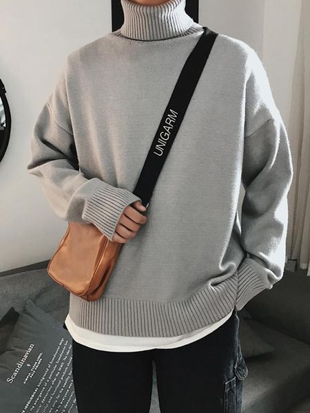 men's jackets shirt long-sleeved autumn and winter solid color loose all-match bottoming casual jacket high collar, Black;brown
men's jackets shirt long-sleeved autumn and winter solid color loose all-match bottoming casual jacket high collar, Black;brown