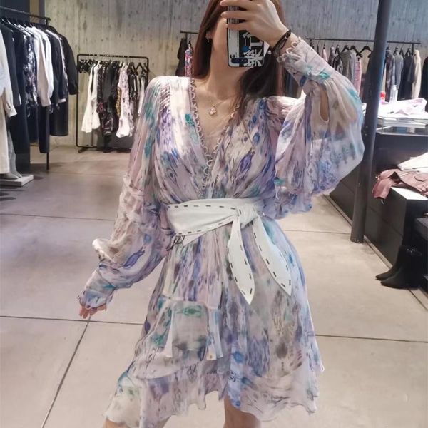 casual dresses 2021 spring summer women deep v-neck mini dress long lantern sleeve ruffles tirm ladies short robes female outfit, Black;gray
casual dresses 2021 spring summer women deep v-neck mini dress long lantern sleeve ruffles tirm ladies short robes female outfit, Black;gray