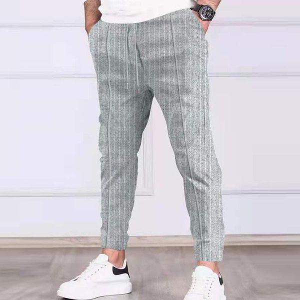 men's pants 2021 autumn casual striped printed pencil men fashion tie feet trousers spring mid waist jogging long pant mens streetwear, Black
men's pants 2021 autumn casual striped printed pencil men fashion tie feet trousers spring mid waist jogging long pant mens streetwear, Black