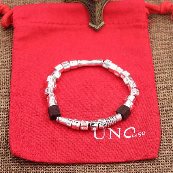 bangles bracelet jewelry unode50 silver wooden plated ins irregular men's and women's s, Black
bangles bracelet jewelry unode50 silver wooden plated ins irregular men's and women's s, Black