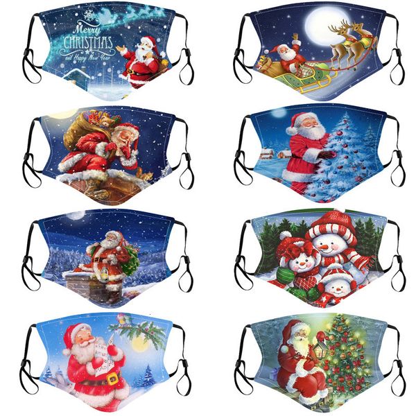 and dust-proof breathable can put filter cloth children christmas theme cotton mask 
and dust-proof breathable can put filter cloth children christmas theme cotton mask