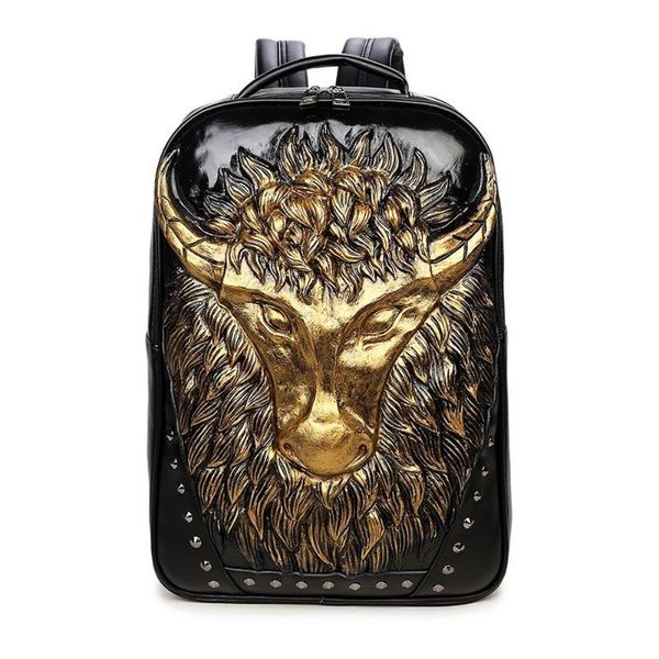backpack 3d animal men's pu personality chao koobull head creative computer bag travel 20-35 litre
backpack 3d animal men's pu personality chao koobull head creative computer bag travel 20-35 litre