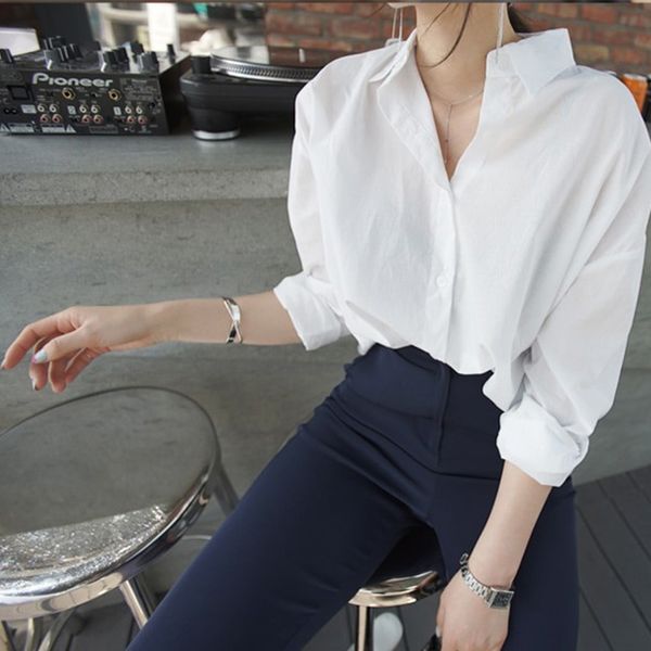 new arrival women solid turn-down collar white shirt batwing sleeve button up long blouse korea style feminina blusa t9o904f
new arrival women solid turn-down collar white shirt batwing sleeve button up long blouse korea style feminina blusa t9o904f