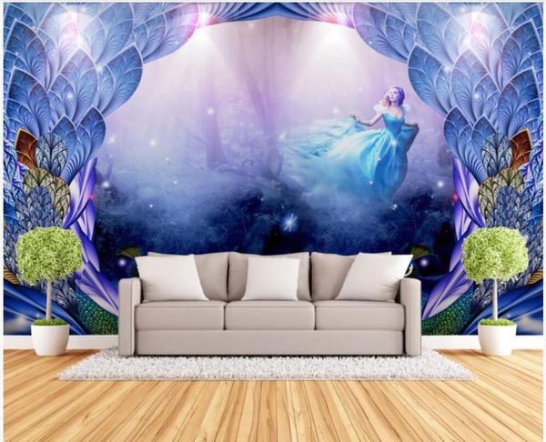 wallpapers high-end custom po any size 3d wallpaper fantasy beautiful forest peacock princess wall murals for living room
wallpapers high-end custom po any size 3d wallpaper fantasy beautiful forest peacock princess wall murals for living room