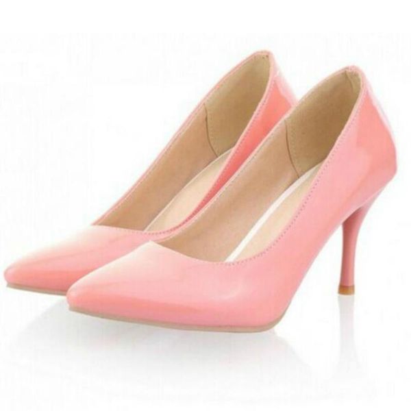 fashion shallow high heels womens pumps classic pointed toe stiletto party wedding shoes plus size 33-46 dress, Black
fashion shallow high heels womens pumps classic pointed toe stiletto party wedding shoes plus size 33-46 dress, Black