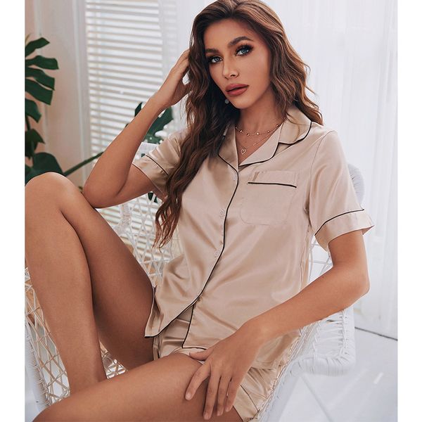 women's sleepwear pajamas set luxury style ensembles de pyjama pour femme satin home clothes nightwear drop qhqv, Black;red
women's sleepwear pajamas set luxury style ensembles de pyjama pour femme satin home clothes nightwear drop qhqv, Black;red