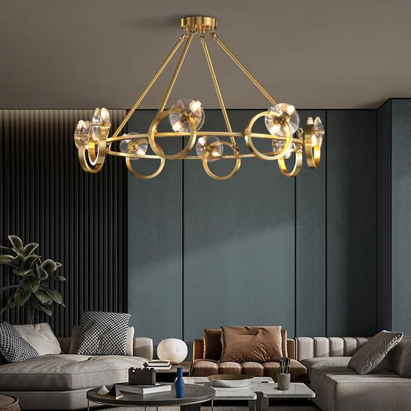 chandeliers modern luxury copper chandelier simple living room bedroom dining kitchen crystal luminaires creative home pendant
chandeliers modern luxury copper chandelier simple living room bedroom dining kitchen crystal luminaires creative home pendant