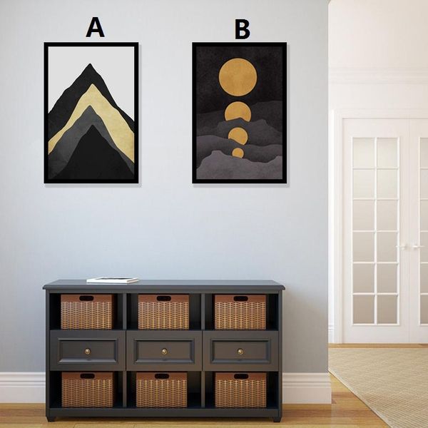 unframed minimalist abstract decorative painting deep sun moon mountain wall art poster
unframed minimalist abstract decorative painting deep sun moon mountain wall art poster