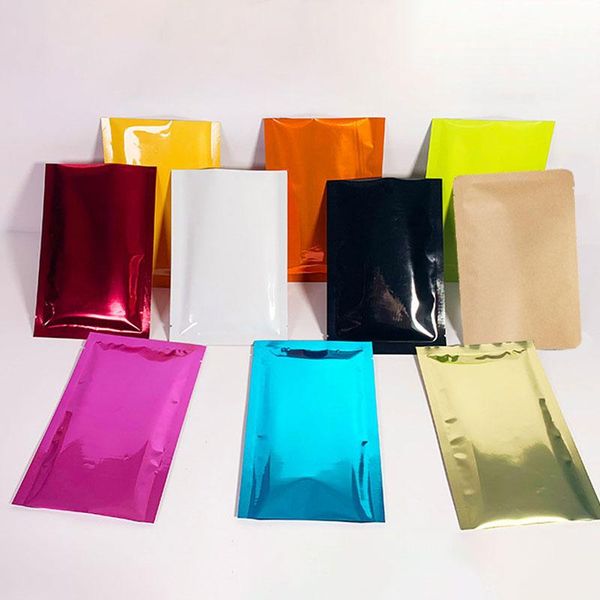 storage bags 100pcs colors smell proof packaging vacuum heat sealing pouches eco-friendly recyclable metallic mylar
storage bags 100pcs colors smell proof packaging vacuum heat sealing pouches eco-friendly recyclable metallic mylar