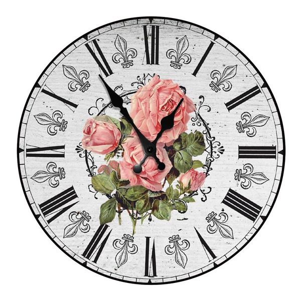 wall clocks vintage inspired french pink flowers kitchen wooden clock flower living room silent battery watches clock(no battery)
wall clocks vintage inspired french pink flowers kitchen wooden clock flower living room silent battery watches clock(no battery)