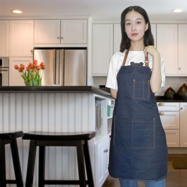 nordic labor insurance work denim apron sleeveless aprons kitchen women home cooking baking waist bib
nordic labor insurance work denim apron sleeveless aprons kitchen women home cooking baking waist bib