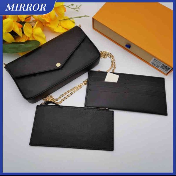 mirror classic luxury designer handbag pochette felicie bag genuine leather handbags shoulder clutch tote messenger shopping purse ready sto
mirror classic luxury designer handbag pochette felicie bag genuine leather handbags shoulder clutch tote messenger shopping purse ready sto