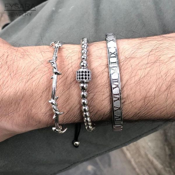 3pcs/set classical handmade braiding bracelet gold hip hop men pave cz zirconia bracelets luxury jewelry 2021 bangle, Black
3pcs/set classical handmade braiding bracelet gold hip hop men pave cz zirconia bracelets luxury jewelry 2021 bangle, Black