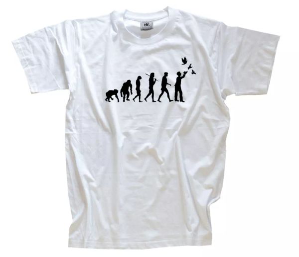 edizione standard piccione fanciers evoluzione allevatori allevamento t-shirt, White;black
edizione standard piccione fanciers evoluzione allevatori allevamento t-shirt, White;black