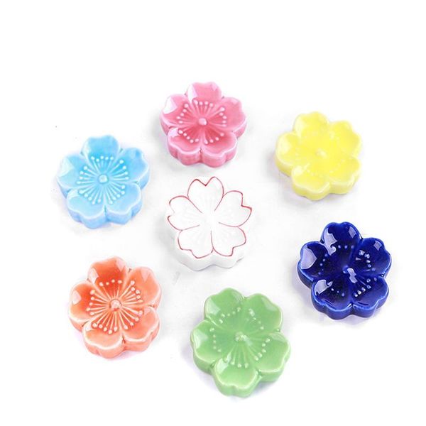 100pcs japanese-style cherry blossom ceramic chopstick holder rack home decoration handicraft ornaments pen chopsticks
100pcs japanese-style cherry blossom ceramic chopstick holder rack home decoration handicraft ornaments pen chopsticks