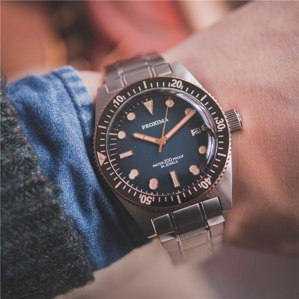wristwatches proxima luxury fashion dress watch men automatic 20atm diver wristwatch super luminous c3 stainless steel mechanical sport cloc, Slivery;brown
wristwatches proxima luxury fashion dress watch men automatic 20atm diver wristwatch super luminous c3 stainless steel mechanical sport cloc, Slivery;brown