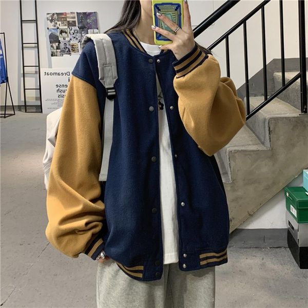 oversized letter embroidered baseball jersey for women 2021 fall korean fashion clothes teenage girls jacket harajuku streetwear men's, Black;brown
oversized letter embroidered baseball jersey for women 2021 fall korean fashion clothes teenage girls jacket harajuku streetwear men's, Black;brown