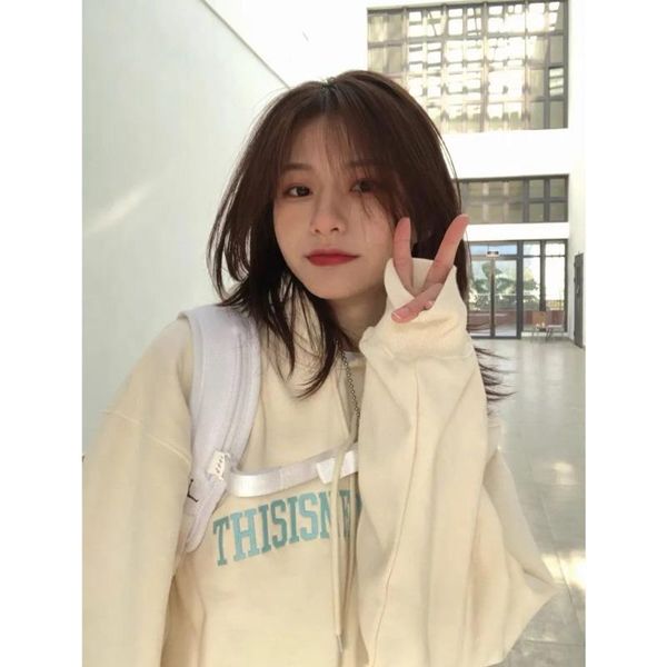 women's hoodies & sweatshirts autumn and winter sweatshirt long sleeve printing korean hooded thin casual en*, Black
women's hoodies & sweatshirts autumn and winter sweatshirt long sleeve printing korean hooded thin casual en*, Black