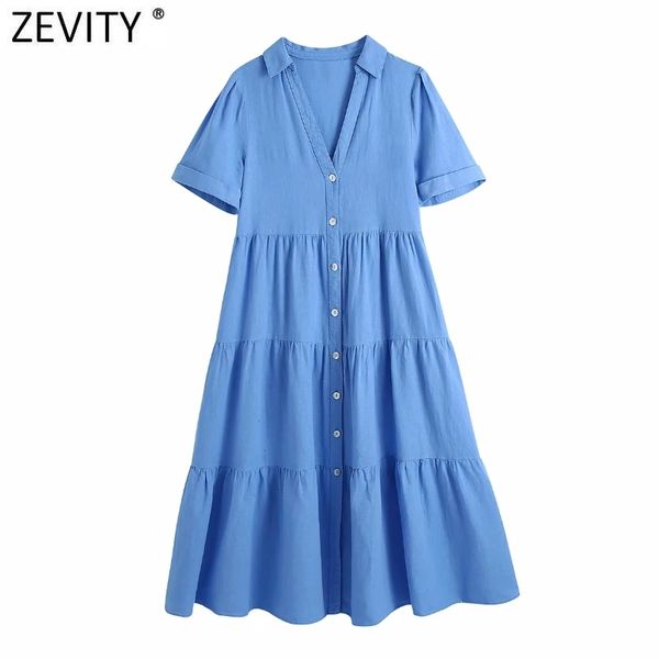 zevity women fashion short sleeve solid color pleats midi dress prairie female chic single breasted vestido shirt dresses ds8288 210419, Black;gray
zevity women fashion short sleeve solid color pleats midi dress prairie female chic single breasted vestido shirt dresses ds8288 210419, Black;gray