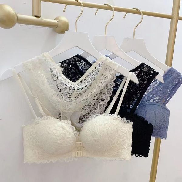 bras sets seamless bra set women 2021 fashion push up hand wire lingerie thicken bralette panties underwear brassiere front closure, Red;black
bras sets seamless bra set women 2021 fashion push up hand wire lingerie thicken bralette panties underwear brassiere front closure, Red;black