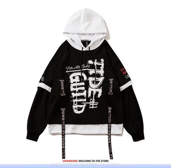 men streetwear hoodie graphic hooded sweatshirt cotton 2021 new fashion pullover, Black
men streetwear hoodie graphic hooded sweatshirt cotton 2021 new fashion pullover, Black