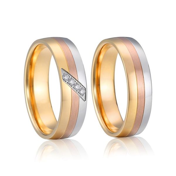 wedding rings romantic love gift tricolor couple for men and women titanium jewelry anniversary marriage finger ring girls, Slivery;golden
wedding rings romantic love gift tricolor couple for men and women titanium jewelry anniversary marriage finger ring girls, Slivery;golden