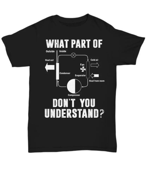 funny hvac tech t-shirt for men hvac technician tee gifts what part of diagram, White;black
funny hvac tech t-shirt for men hvac technician tee gifts what part of diagram, White;black