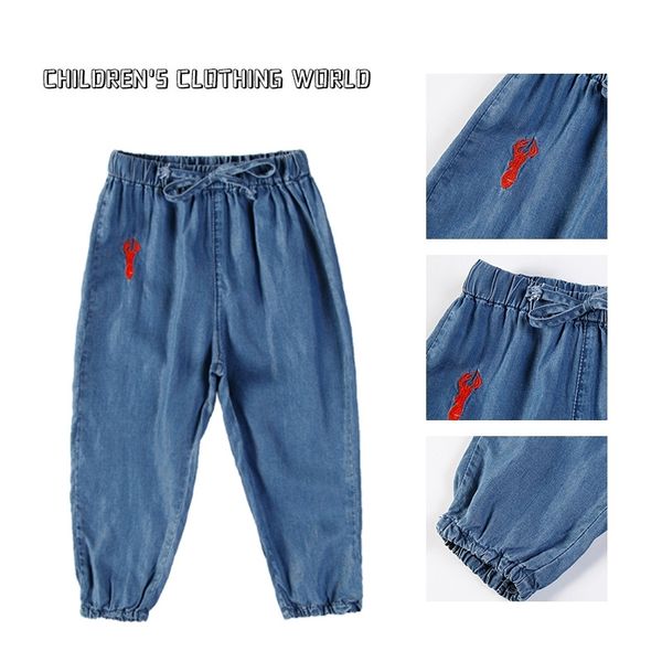 children's clothing net red jeans middle waist leather band boy's denim blue fashion with autumn and winter pants, White
children's clothing net red jeans middle waist leather band boy's denim blue fashion with autumn and winter pants, White