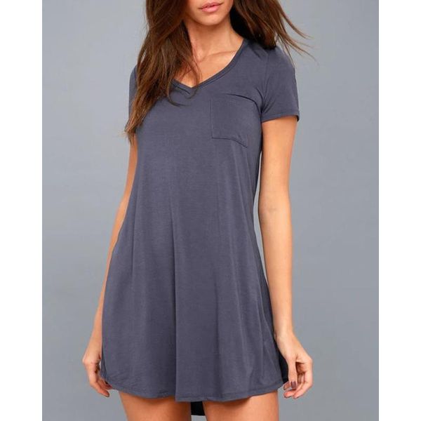 women casual summer shirt dress ladies short sleeve v-neck solid office lady 2021 fashion with pockets dresses, Black;gray
women casual summer shirt dress ladies short sleeve v-neck solid office lady 2021 fashion with pockets dresses, Black;gray