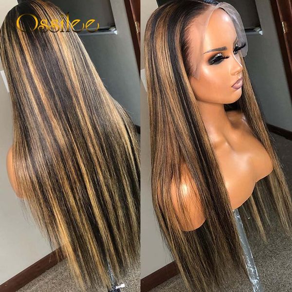 4x4/13x4/13x6 straight human hair lace wigs for women remy brazilian lace frontal wigs ombre 1b 27 highlight human hair wigsfactory dire, Black
4x4/13x4/13x6 straight human hair lace wigs for women remy brazilian lace frontal wigs ombre 1b 27 highlight human hair wigsfactory dire, Black