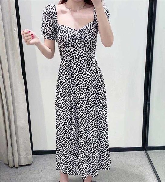 za women dress summer printed dres casual chic street youth fashion office women's s 210601, Black;gray
za women dress summer printed dres casual chic street youth fashion office women's s 210601, Black;gray