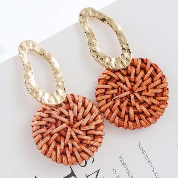 dangle & chandelier aensoa women rattan earrings unique knit round pendant for summer drop earring bohemia party jewelry, Silver
dangle & chandelier aensoa women rattan earrings unique knit round pendant for summer drop earring bohemia party jewelry, Silver