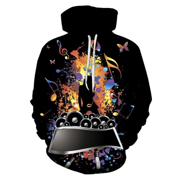 men's hoodies & sweatshirts hip-hop music pattern hoodie 3d printing sweatshirt everyday casual autumn and winter fashion hooded pullov, Black
men's hoodies & sweatshirts hip-hop music pattern hoodie 3d printing sweatshirt everyday casual autumn and winter fashion hooded pullov, Black