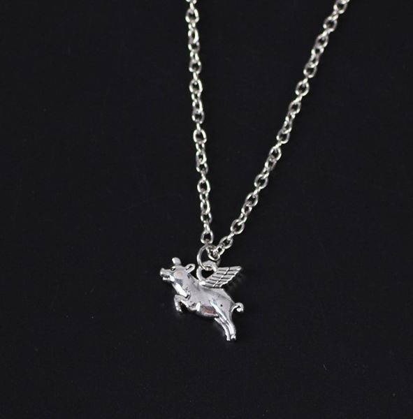 retro bungee men's pendant domineering feitian pig necklace creative versatile, Silver
retro bungee men's pendant domineering feitian pig necklace creative versatile, Silver