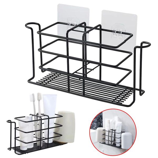 hooks & rails durable iron bathroom storage rack toothbrush shelf simple style bath wall hanging holder organizer
hooks & rails durable iron bathroom storage rack toothbrush shelf simple style bath wall hanging holder organizer