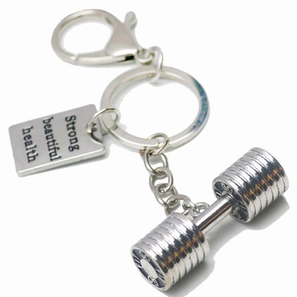 keychains dumbbell keyrchain she believed could so did jewelry faith gift for her, Silver
keychains dumbbell keyrchain she believed could so did jewelry faith gift for her, Silver
